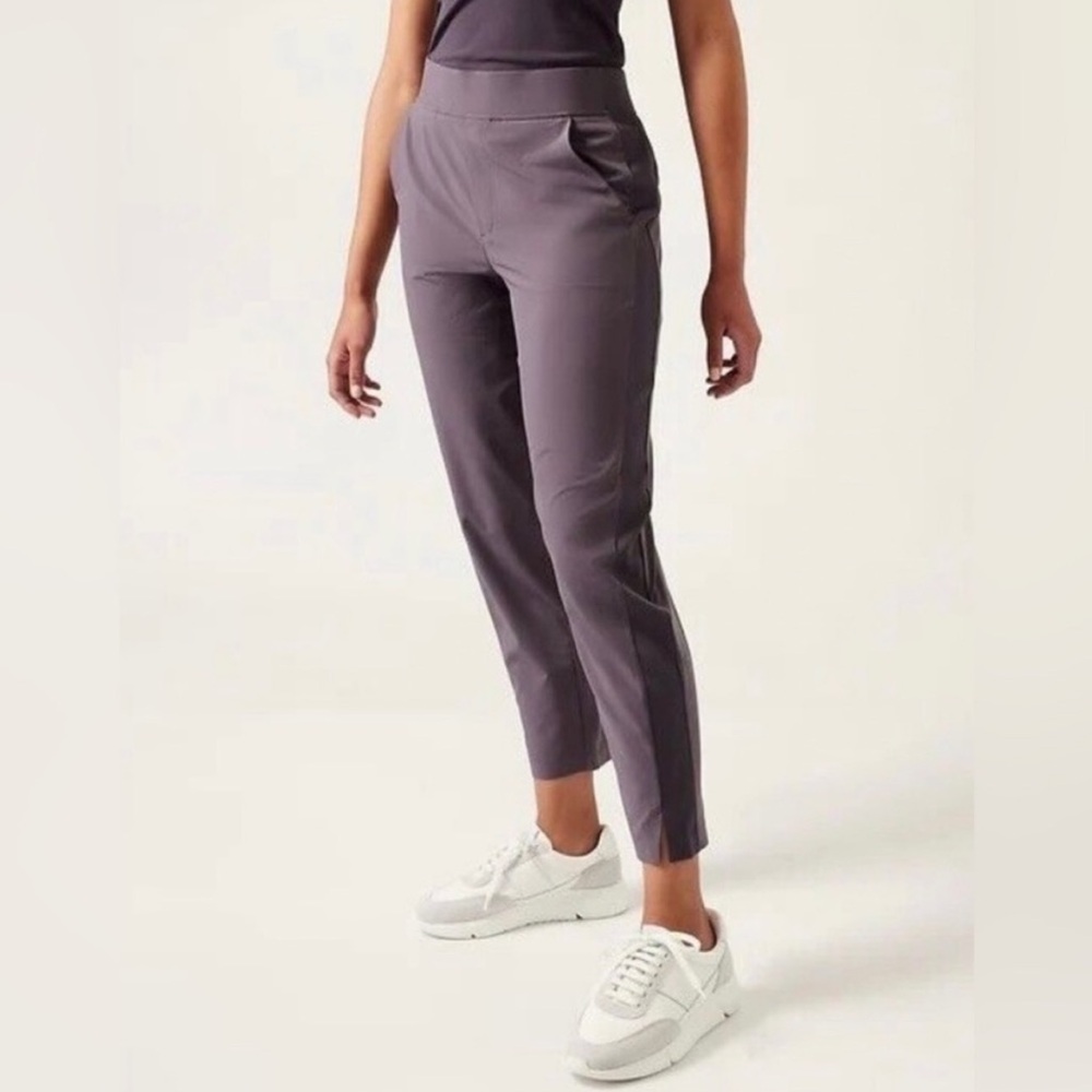 Athleta Gray Track Pants